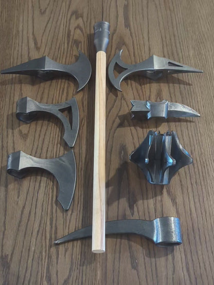 Bearded Axe Head (Skeletonized)