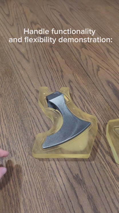 Bearded Axe Head (Skeletonized)