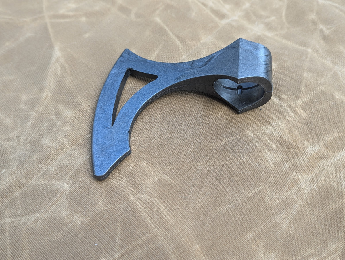Bearded Axe Head (Skeletonized)